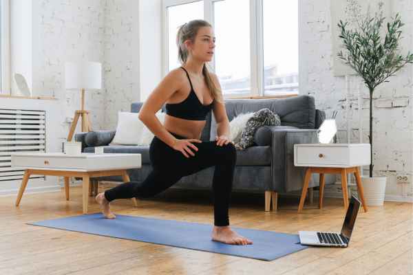 Woman exercising confidently after femiwand treatment Cambridgeshire